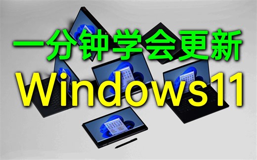 0废话，最短Windows11更新教程