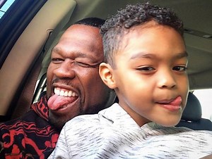 50 Cent with his lovely son "Sire" 😆😆😆 | G Unit Family