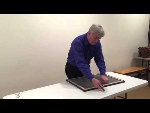 Taking apart a purchased frame