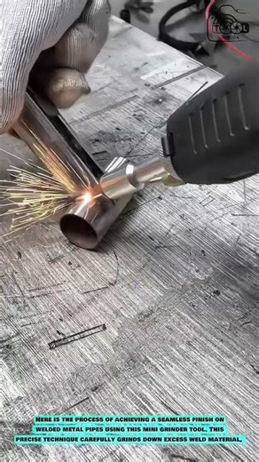 Metal Welding Tool: Handheld Spot Welder for Precise Stainless Pipe Joining #innovation