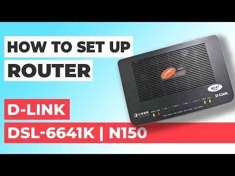 ✅ How to Set Up D-Link DSL-6641K | How to Setup D-Link N150 DSL-6641K WiFi Router