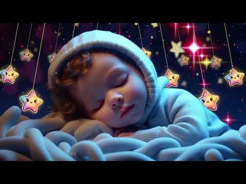 Relaxing Mozart Brahms Lullaby 🌙 Baby Sleep Music Sleep Instantly, Calm Insomnia & Fussiness
