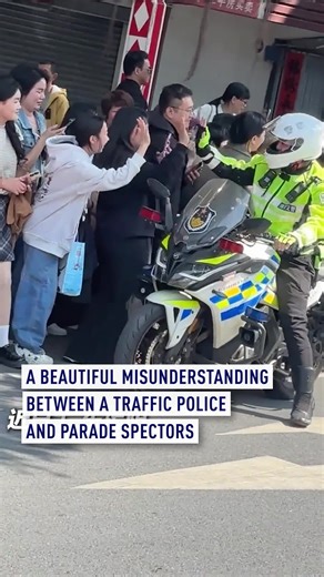 Funny Festival Parade Mix-up in China