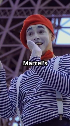 Marcel Marceau: The Silent Legend #yt #fyp #history #mime #marceau #france #ww2 #reels #facts #edit