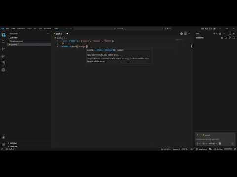 Add element to an array in JavaScript