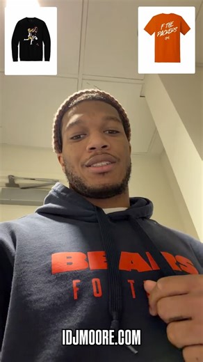 Moore2Life Foundation on Instagram: "Hey Chicagoooo, limited edition shirts available now on the FAN SHOP @ idjmoore.com. T-shirts and Crew Necks. Choose between F The Packers, Made That Sh*t Happen or a DJM autographed 2. Get em while you can. 🐻⬇️"