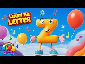 Z Vocabulary for Kids 🦓 | Learn Letter Z Words | Fun ABC Learning Video 2025