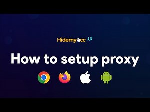 How to Setup Proxy On Your Device | Full Tutorial