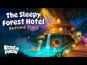 The Sleepy Forest Hotel 🌳 💤 Cozy Bedtime Story for Kids 🌙