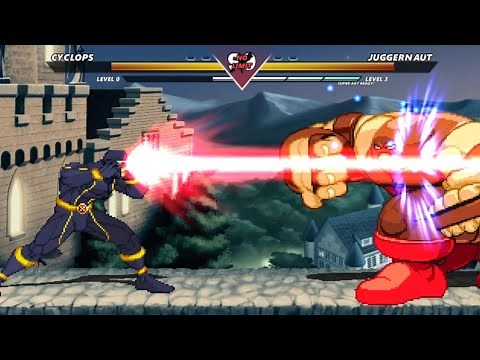 CYCLOPS vs JUGGERNAUT - High Level Insane Fight !