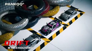 RC Drift Car, 1:16 Scale Drifting RC Cars, 2.4GHz 4WD RC Race Car, 40km/h High-Speed Remote Control Drift Car Vehicle, Racing Sport Toy Ideal Gift for Boys Girls Kids-2 USB Batteries (Purple)