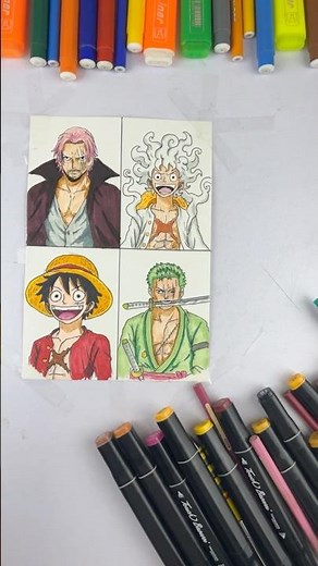 Drawing one piece characters easy step by step tutorial for beginners #draw #drawing #art