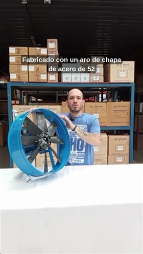 Extractor Axial 50 cm XTP950 – ¡Trifásico 1/3 HP, 900 RPM y Alto Rendimiento!
