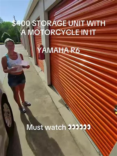 Yamaha R6 left behind by US military soldier #hustle #money #fyp #viral #trending