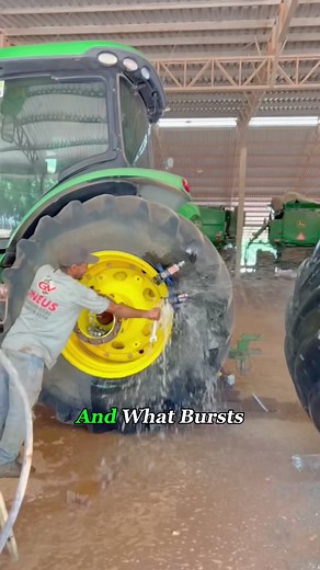 Why Water Fills Tractor Tires Instead of Air