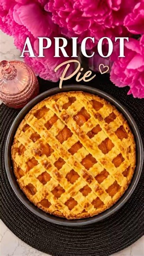 Apricot Pie 🍑🥧 #food #baking #cooking #recipe #cake #foodie #dessert #yummy #cheese #strawberry