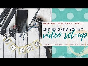My Craft Space: Craft Video Recording Set-Up | Craftroom