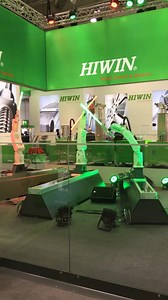 Star Wars feeling at #HM19! HIWIN exhibits its lightsaber✨wielding #cobots in hall 15, stand A20 – showing off detailed and precise movements that could bring any Jedi to their knees. 💪 | HANNOVER MESSE