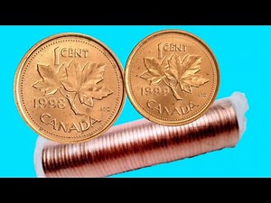 Canadian 1 Cent Coin 1998 & 1999 | Elizabeth II Penny | Full Details, Value, and History