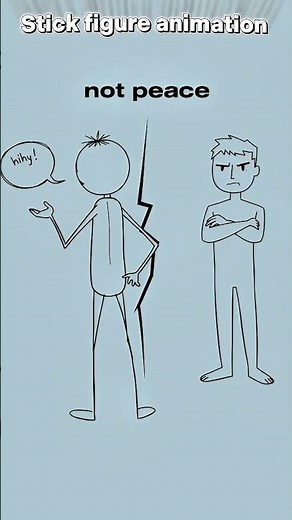 “Epic Stick Figure Battle! 🔥 First Animation”#stickfigure#animation#funnyanimation#stickman#cartoon