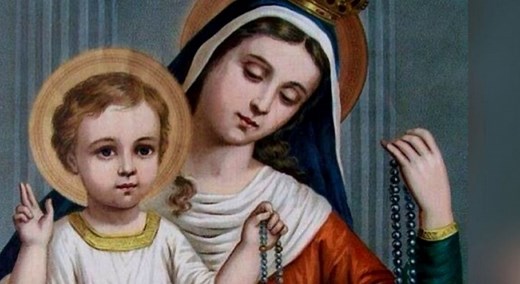 NOSSA SENHORA DO ROSÁRIO: Conheça história e aprenda a REZAR O ROSÁRIO passo a passo