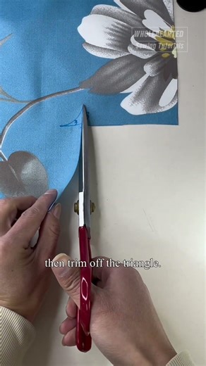 Tips for sewing neat corners on a fitted sheet.