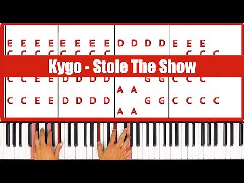 Stole The Show Kygo Piano Tutorial Easy Chords