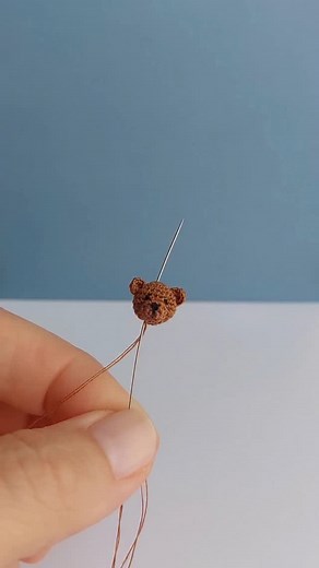 472 reactions · 15 shares | Teddy keychain custom order. New design teddy crochet with 0.45 mm hook and sewing thread. Teddy is 2.3 cm tall. #luciaknit #microcrochet #microart #microcrochetart #microartist #impossible #nanocrochet #crochet #teddyartist #teddykeychain | LuciaKnit Creative Ideas | Facebook