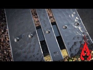 Blacksmithing - Forging a bench seat
