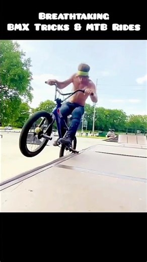 FLOATING ON THE FRONT WHEEL! ✨ | BMX Tricks ##status #shorts #respect