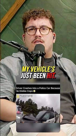 He Crashed Into A Cop Car Because He Was BORED