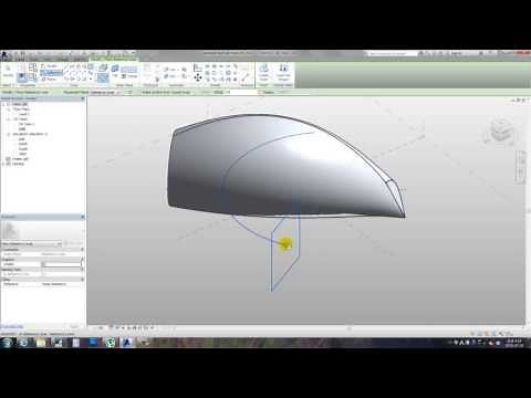 Revit Basic Tutorial -conceptual mass - sweep