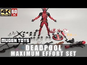 REVIEW : MugenToys Deadpool Maximum Effort Set | Takara Tony Weapon Set | Unbox