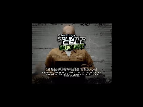 Tom Clancy's Splinter Cell Double Agent PS2 2006 Michael Ironside Sam Fisher
