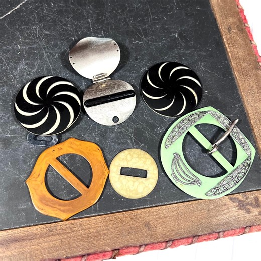 Belt Buckle Collection Women's Fashion Clothing Collectible Repurpose Vintage - Etsy