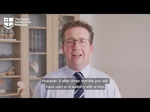 Toe fracture (with audio descriptions)