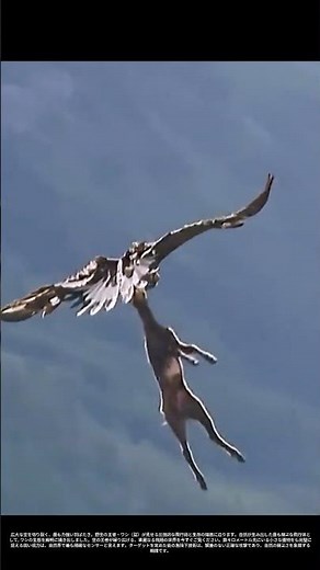 【自然의 技術】天空の覇者：ワシが魅せる圧倒的な「飛行の正石」と驚異の「生存戦略」