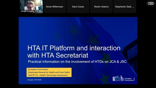 Practical information by the HTA Secretariat
