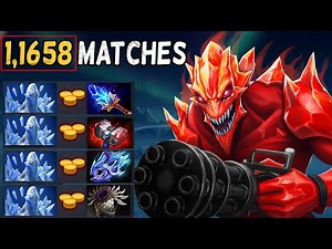 AA Support ONLY for 11,658 Games: The Most Dedicated Player in Dota 2?