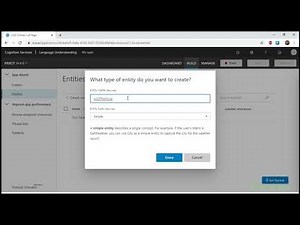 15. Adding Intelligence to Bot (Intents & Entities)