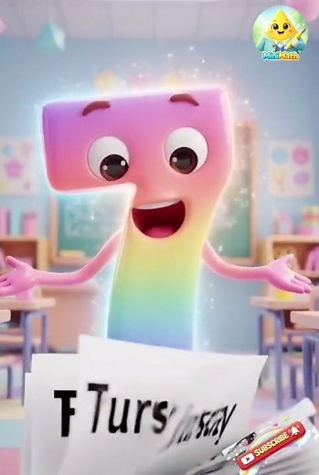 🌈 Meet 7 – Lucky Number Seven! | Fun Learning for Kids