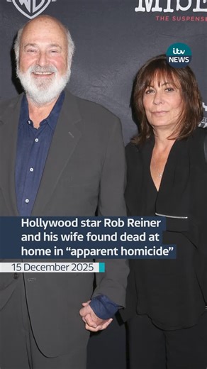 ITV News on Instagram: "Rob Reiner is best known for directing films such as The Princess Bride, When Harry Met Sally and This is Spinal Tap. He was 78. #itvnews #hollywood #robreiner"