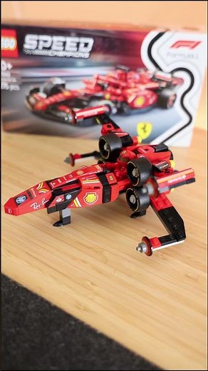 Ferrari SF-26? Lego F1 X-Wing #lego #f1 #starwars #legobuild #xwing #sf26 #ferrari