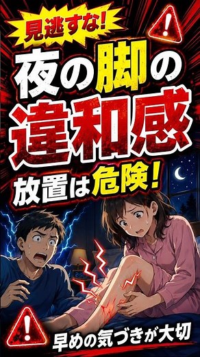 【夜中の不快感を解消！むずむず脚症候群（RLS）の根本原因と3つのステップ】○ #やせる