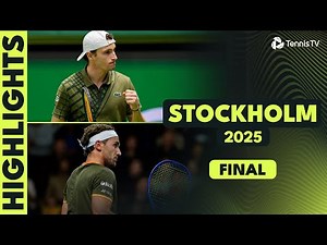 Ugo Humbert vs Casper Ruud For The Trophy! | Stockholm 2025 Final Highlights