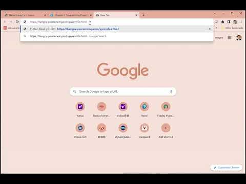 Guide and Tips for Python Chapter 1