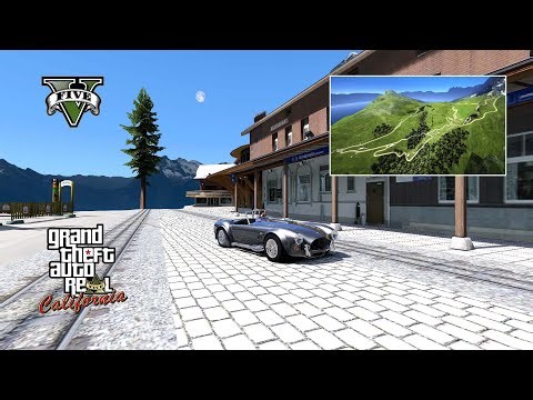 Eiger-Nordwand Circuit Mod Showcase | GTA V Track Source Gran Turismo 6