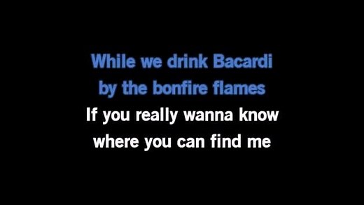 Karaoke Island Song - Zac Brown Band - CDG, MP4, KFN - Karaoke Version