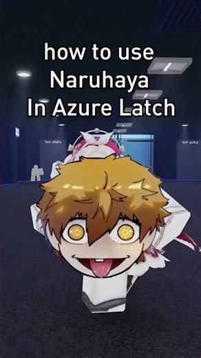 AZURE LATCH ADDED NARUHAYA 😭 #roblox #anime #bluelock #azurelatch