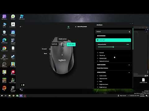 How To Change Scroll Left & Right Actions In Logitech M705